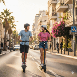 טיפים לנסיעה בטוחה עם קורקינט חשמלי