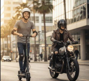 קטנוע, אופנוע או קורקינט חשמלי: מה הכי בטוח?